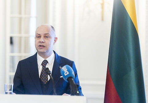 Aurelijus Veryga pristatė rinkimų programą ir komandą