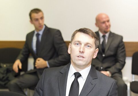 Posėdis dėl Drąsiaus Kedžio suplanuotų žudynių.