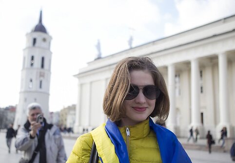 Studentų i&scaron; Ukrainos protestas 