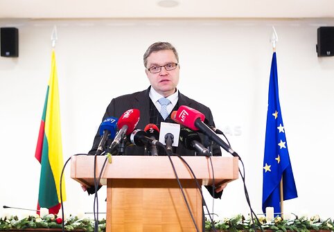 Lietuvos banko valdybos pirmininkas Vitas Vasiliauskas
