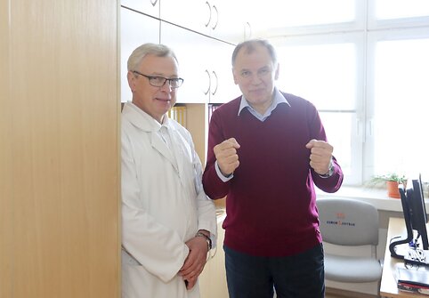Eligijus Po&scaron;kus ir Vytenis Povilas Andriukaitis