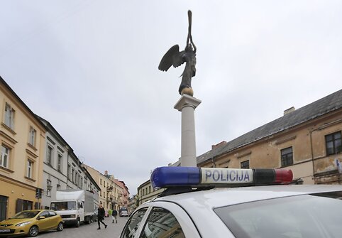 Vilniuje, Užupyje, rastas sprogmuo