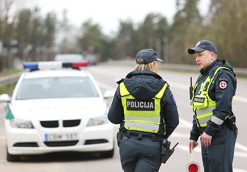 Rytinio reido metu patikrinta 250 automobių vairuotojų. Visi jie buvo blaivūs.