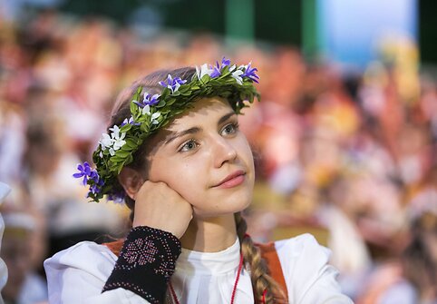 Ansamblių vakare – liaudies menas