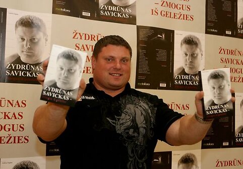 Knygos pristatymo akimirka