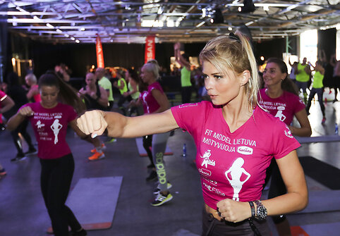 Jolanta Leonavičiūtė Vilniaus sporto festivalyje