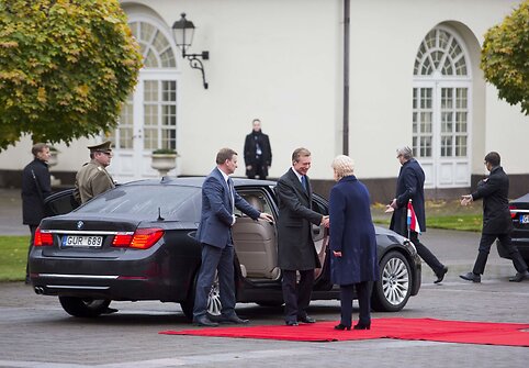 Prezidentė Dalia Grybauskaitė Prezidentūroje susitiko su Liuksemburgo Didžiuoju Hercogu Henriu