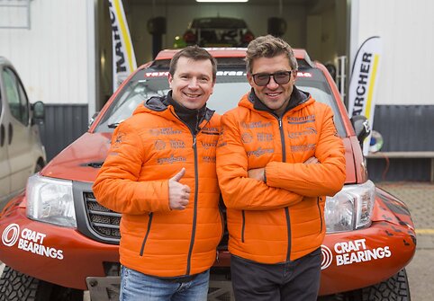 Antanas Juknevičius ir Darius Vaičiulis antrą kartą važiuos į Dakaro dykumų maratoną