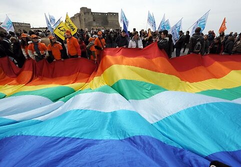 Protesto akcijoje dalydavo de&scaron;imtys tūkstančių žmonių.