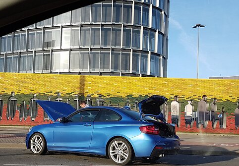 BMW po avarijos