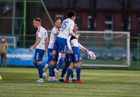 &bdquo;Hegelmann&ldquo; futbolininkų džiaugsmas