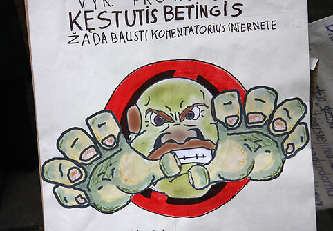 Nepolitinės piliečų asociacijos &bdquo;Jungtinis demokratinis judėjimas&ldquo; piketas Kaune
