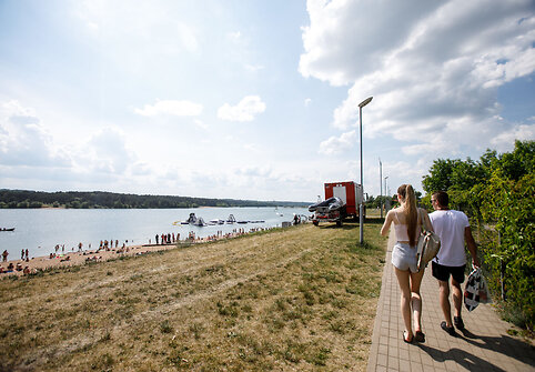 Lampėdžių paplūdimyje