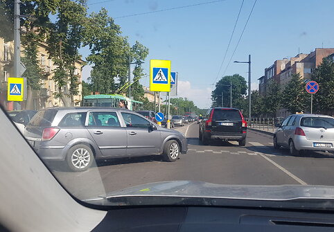 Avarija A.Juozapavičiaus prospekte