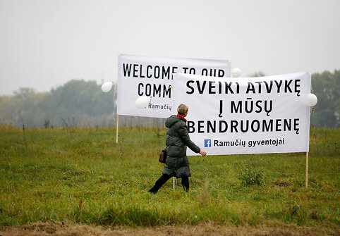 Prezidento susitikimas su Ramučių bendruomene
