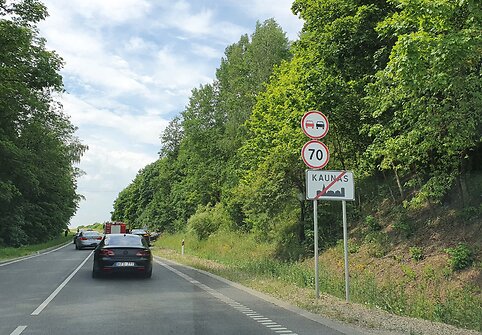 Avarija pakaunėje