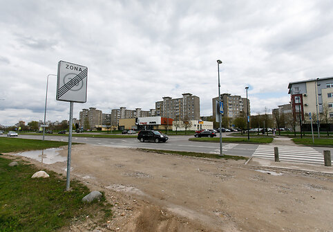Daugpilio gatvės ir Baltų prospekto sankryža
