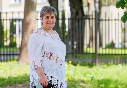 &bdquo;Žingsnių&ldquo; dalyvė Oksana