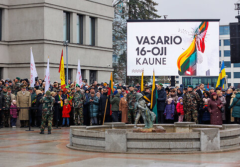 Lietuvos valstybės atkūrimo dienos minėjimas Kaune