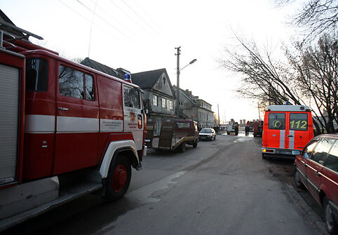 Gaisro vietoje