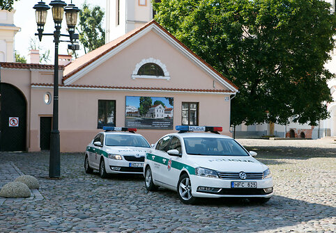 Policijos priemonė Kauno centre