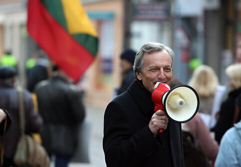 Demonstracijos akimirkos