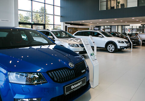 &bdquo;&Scaron;koda&ldquo; salonas