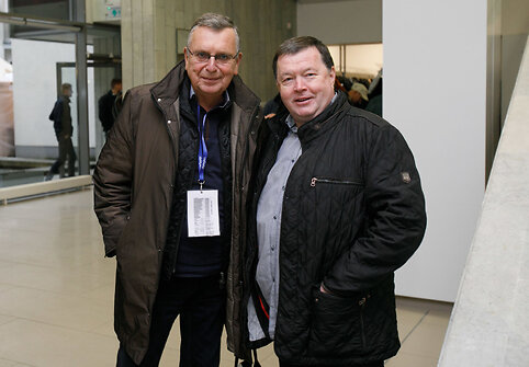 Jonas Jučas ir Kęstutis Kišonas