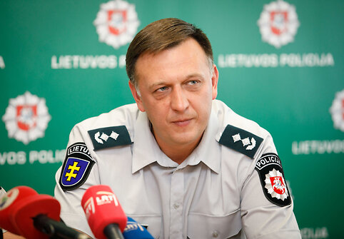 Kriminalinės policijos organizuoto nusikalstamumo tyrimo valdybos vir&scaron;ininkas Giedrius Skladas