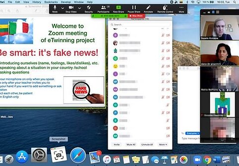 Projektas &bdquo;Be smart &ndash; it's fake news&ldquo; 