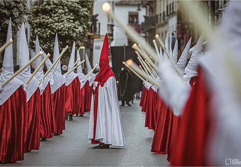 &Scaron;ventosios Savaitės procesijos dalyviai &ndash; nazarėnai