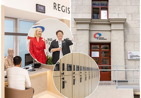 Centro poliklinikoje &ndash; atidaromos dar dvi atnaujintos padalinių registratūros