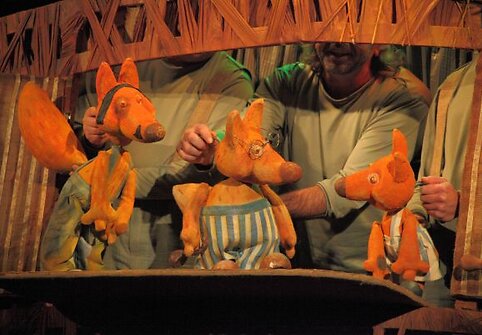 Akademinio M.Pidhiriankos vardo lėlių teatro (Ukraina) spektaklis &bdquo;Liudvikas ir Tuta&ldquo;