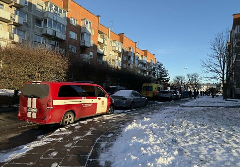 Gargžduose ketvirtadienio popietę degė butas