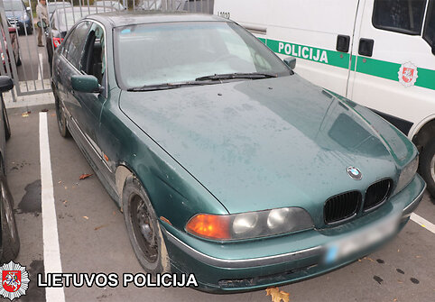 Atrastas &bdquo;Neptūnui&ldquo; priklausęs BMW