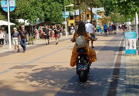 Draudimų važiuoti dviračiu paiso ne visi.