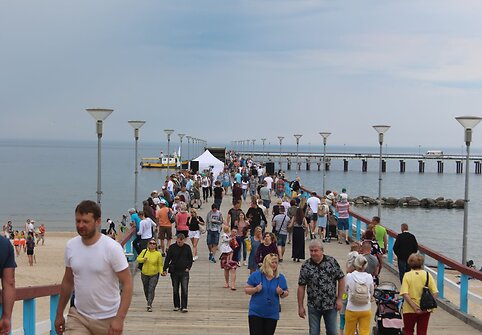 Palanga atidaro sezoną: poilsiautojai laukia žadėto kar&scaron;čio