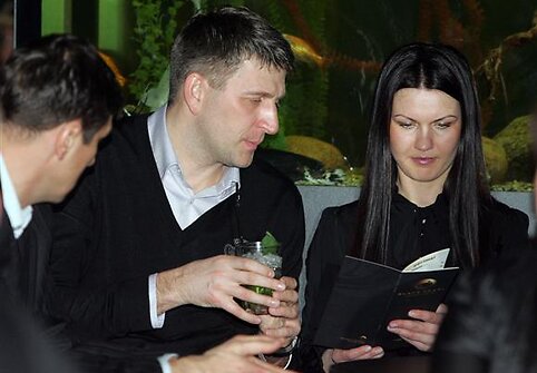 Buvęs krep&scaron;ininkas Vaidas Jurgilas (kairėje) ir &bdquo;Žalgirio" treneris Darius Maskoliūnas