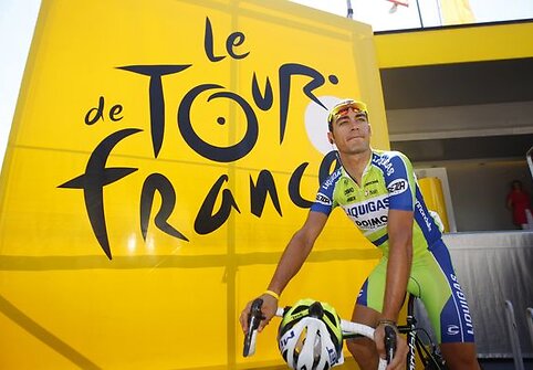 „Tour de France“ lenktynių akimirka