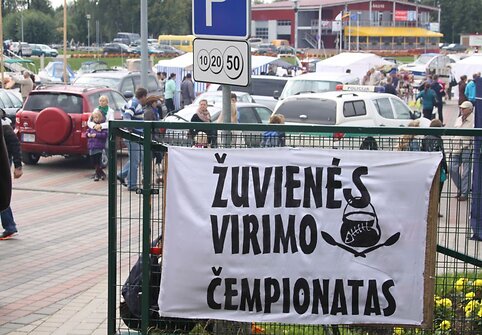 Žuvienės čempionato &Scaron;ilutėje akimirkos