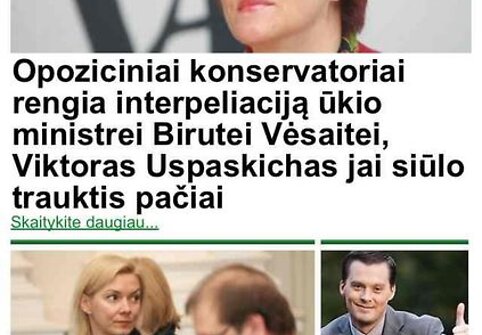 Atnaujinta mobilioji 15min.lt svetainės versija