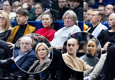 Alanas Chošnau su žmona Valda, Živilė Pinskuvienė su vyru, Irena Starošaitė ir Žilvinas Žvagulis, Inga ir Aivaras Stumbrai, Dmitrijus Jaruševičius