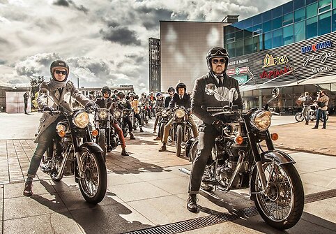 „The Distinguished Gentleman's Ride“ Vilniuje
