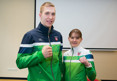 Inga Mikštaitė ir Edgardas Sečinskis