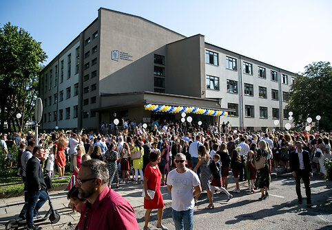 Mokslo metų pradžios šventė Kunigaikščio Gedimino progimnazijoje
