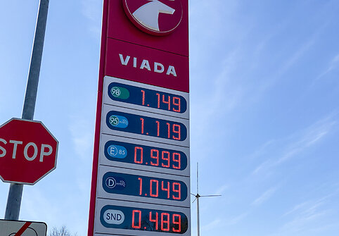 Degalų kainos