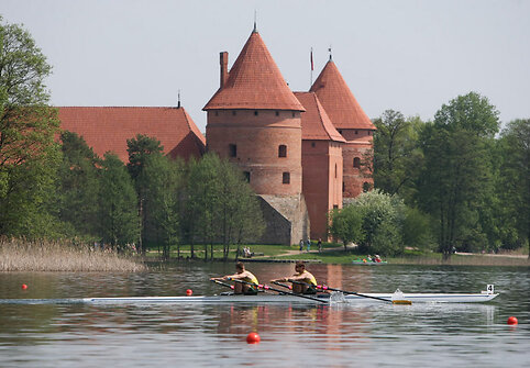 Varžybų akimirka