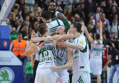 Kauno "Žalgiris" šventė pergalę