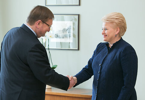 Dalia Grybauskatė ir Juozas Bernatonis