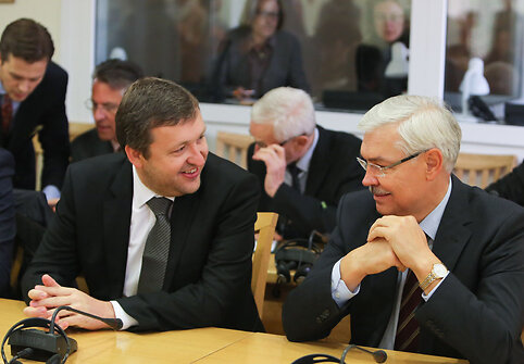 Antanas Guoga ir Zigmantas Balčytis